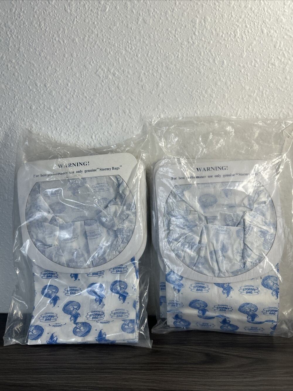 Genuine Stormy Disposable Vacuum Cleaner Bags Lot Of 8 Open Box Authentic